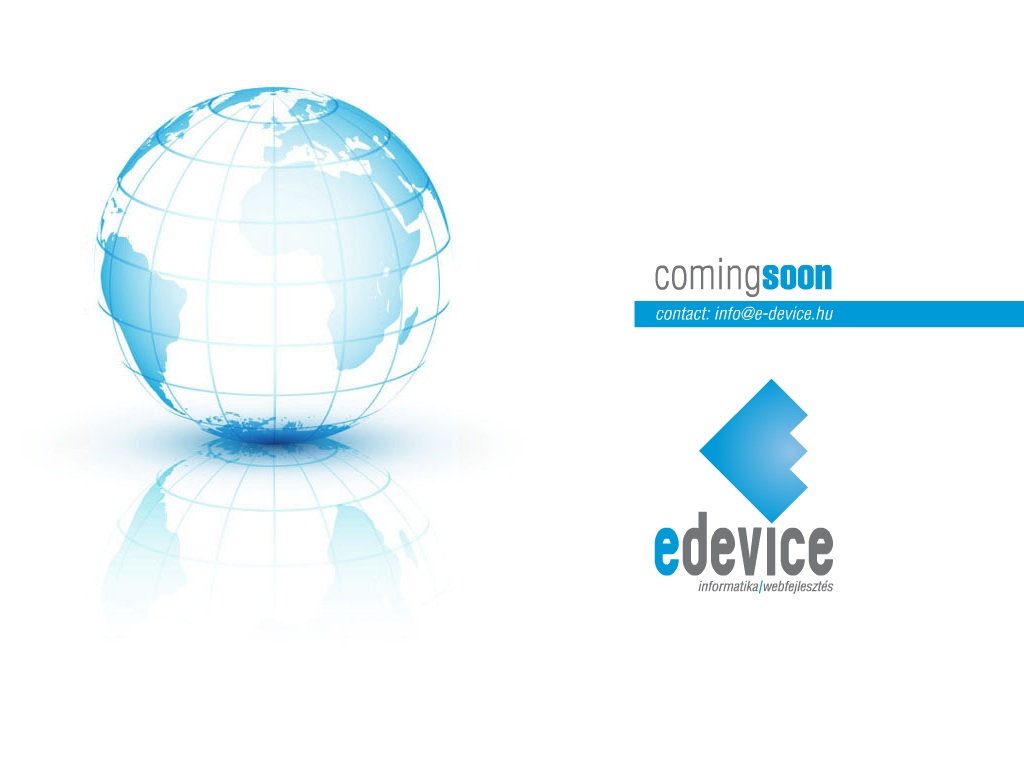 e-Device Informatika - webfejleszt�s, on-line marketing